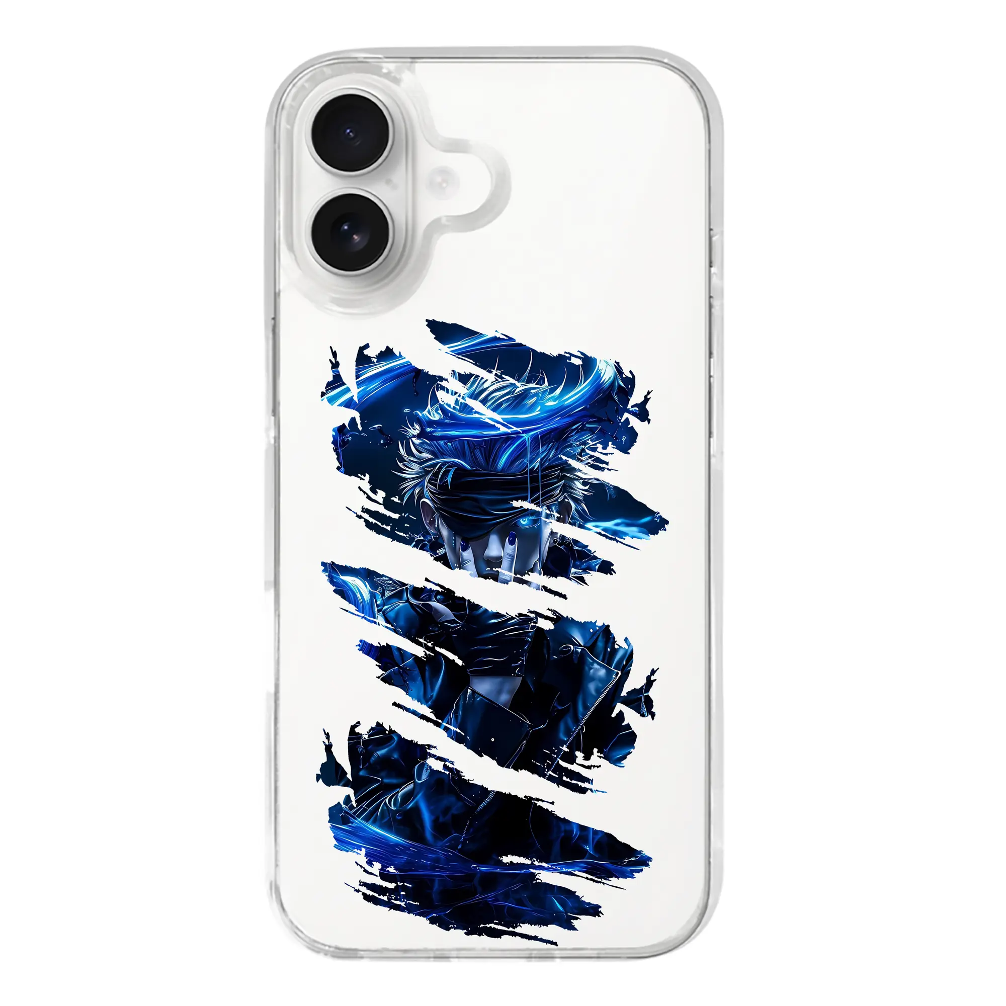 呪術廻戦 グッズ,五条 悟 - iPhone 17シリーズ 透明スマホケース – 薄型・耐衝撃・精密フィット保護カバー